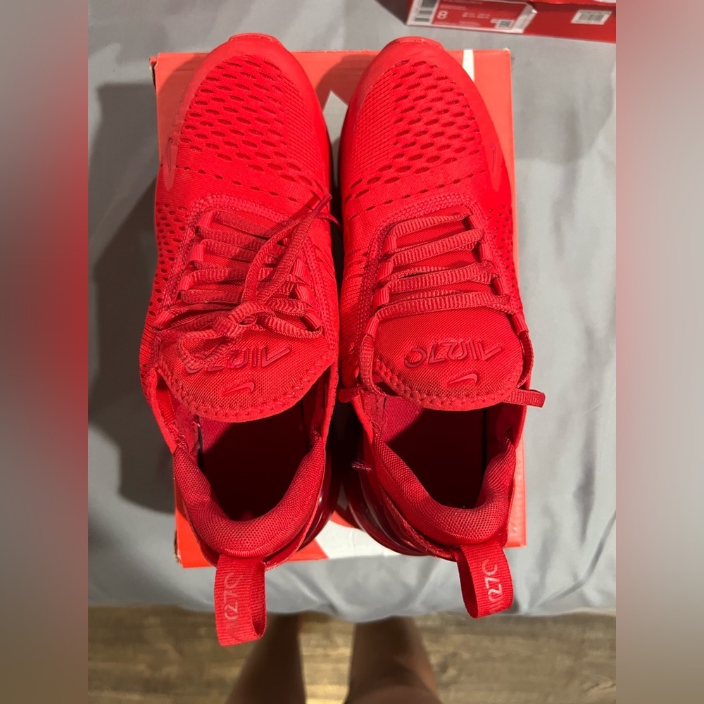 Nike Red Air Max 270 size 7 in men’s